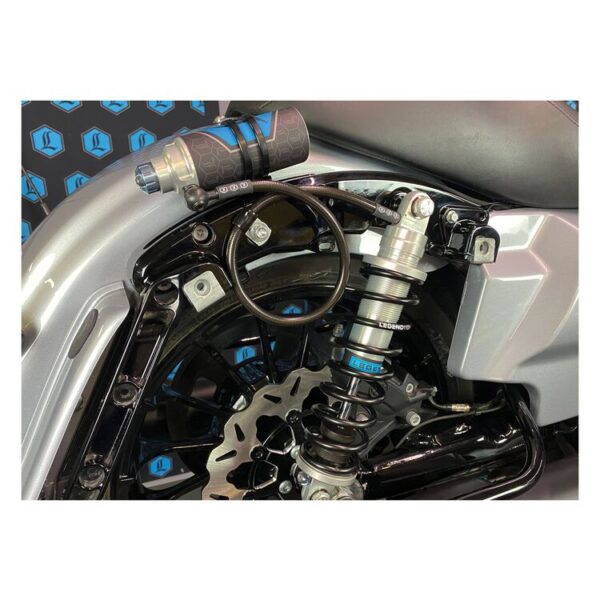 Legend Suspension REVO-ARC Reservoir Shocks For Harley