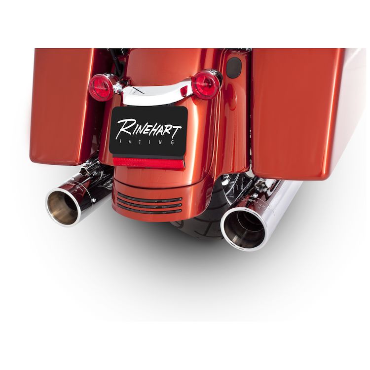 Rinehart 4" Slip-On Mufflers For Harley