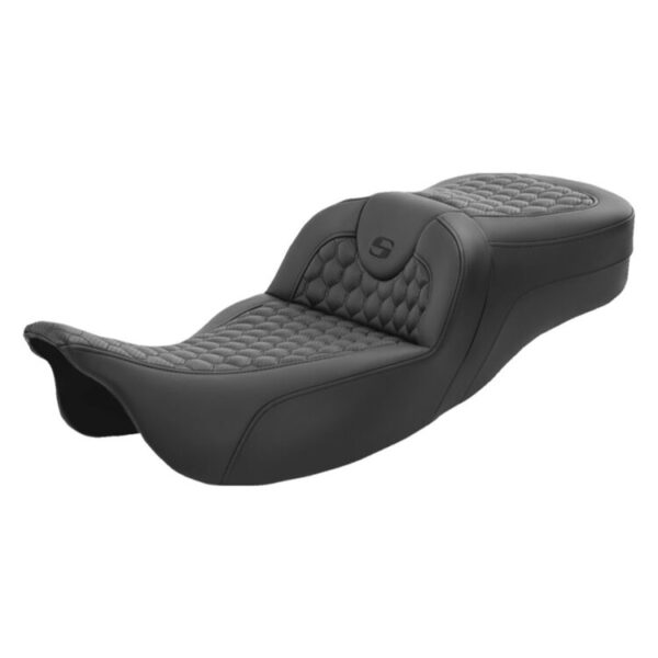 Saddlemen Roadsofa HC Honeycomb 2-Up Seat For Harley