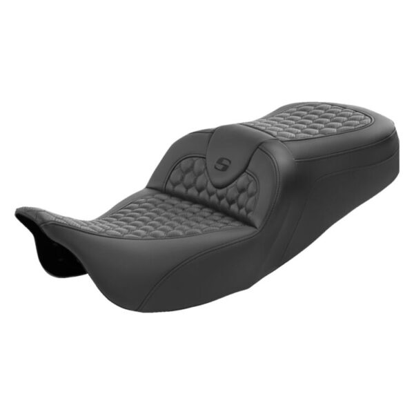 Saddlemen Roadsofa HC Honeycomb 2-Up Seat For Harley