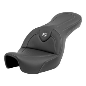 Saddlemen Roadsofa CF Carbon Fiber 2-Up Seat For Harley