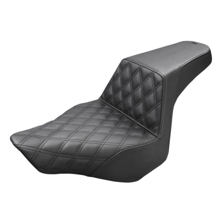 Saddlemen Step-Up LS Lattice Stitch Seat For Harley