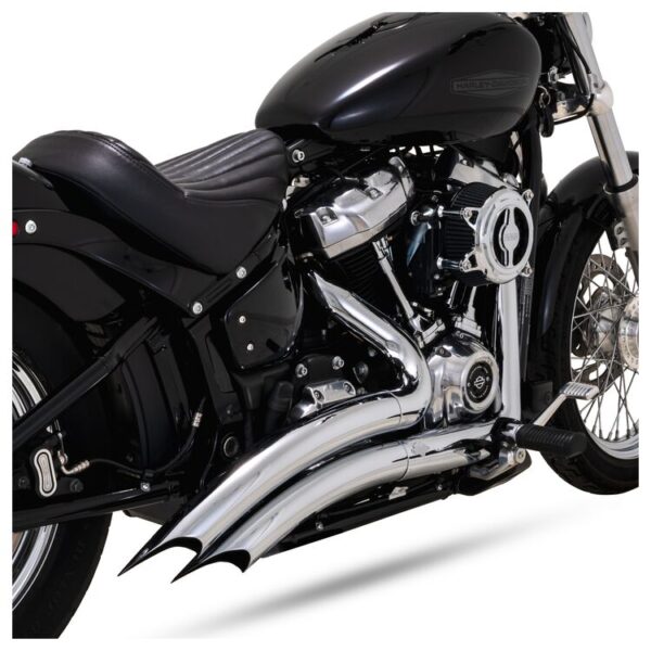 Vance & Hines PCX Big Radius 2-Into-2 Exhaust For Harley