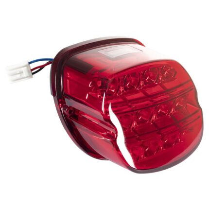 HogWorkz Xtreme Led Taillight W/ Plate Light For Harley 1999-2025