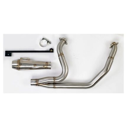 Stealth Pipes Inc 2 into 1 High Performance Exhaust For Harley
